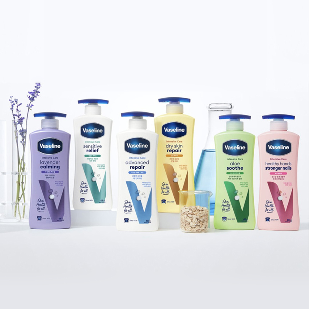 바세린 인텐시브 케어 보이드 바디로션 400ml 1+1(6종) [64851414_2]